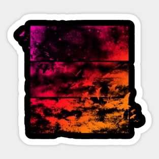 Across The Atmosphere Sticker